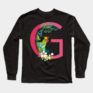 Tropical alphabet G Long Sleeve T-Shirt